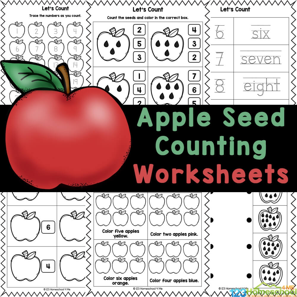 Printable Preschool Counting Worksheets