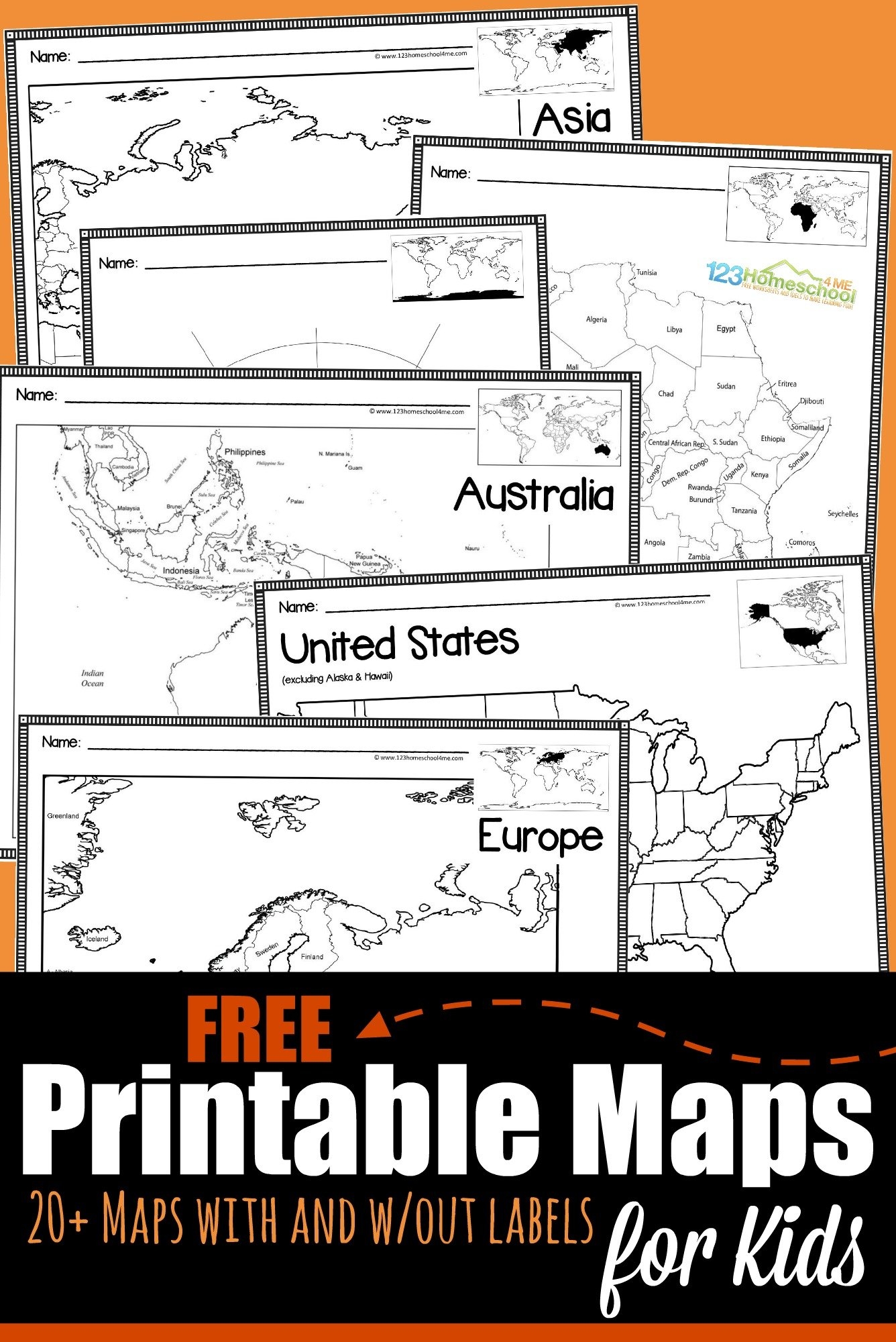 Online Printable Maps