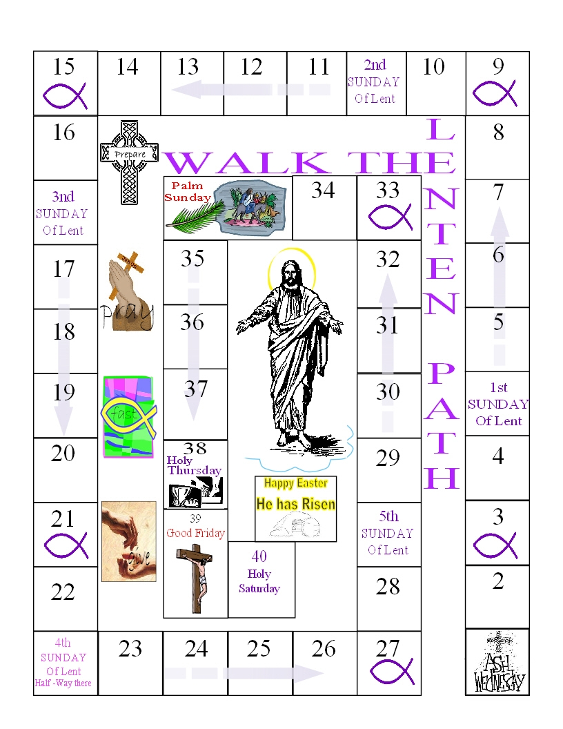 FREE Printable Calendars For Lent And Easter