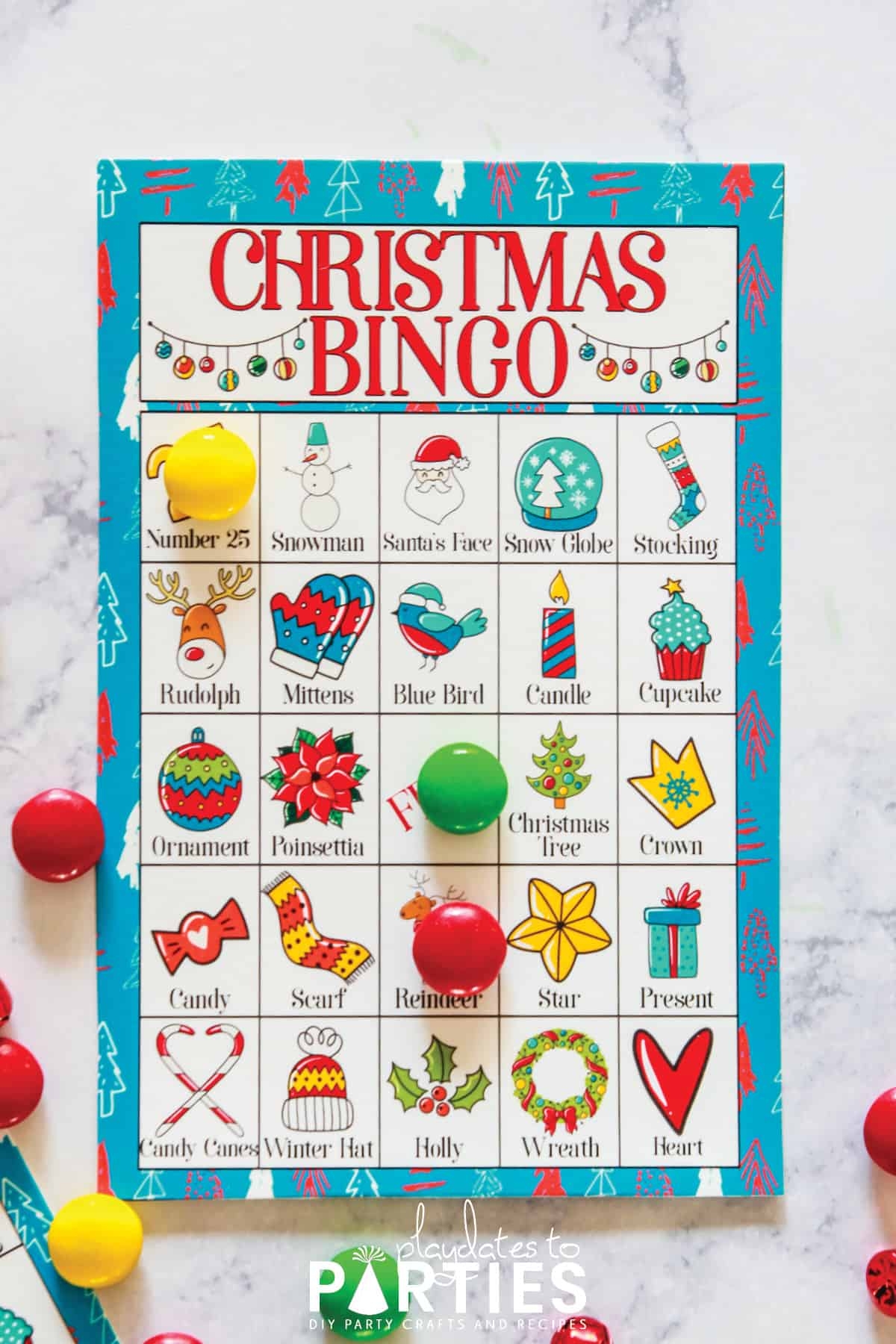 Christmas Bingo Sheets Printable