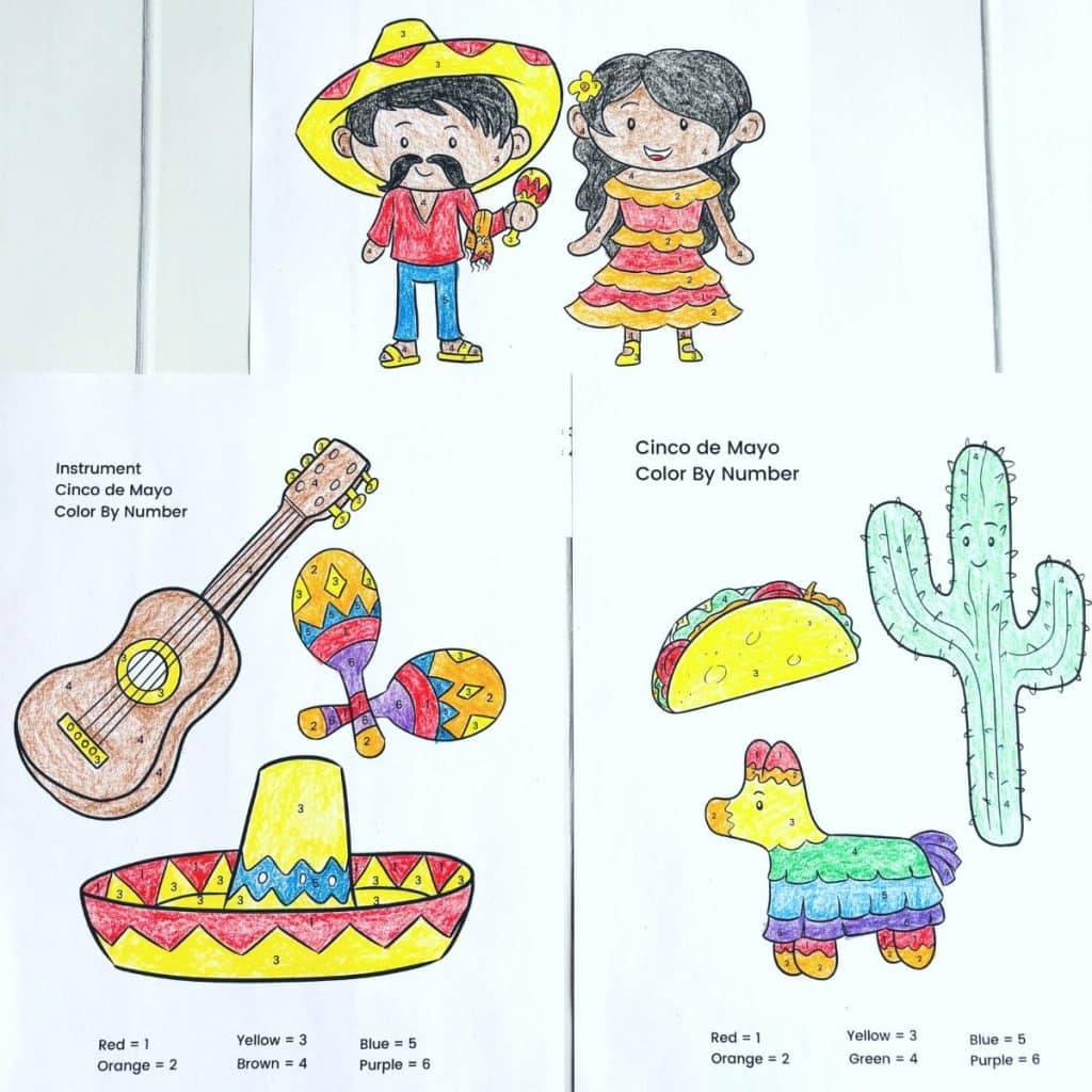 Free Cinco De Mayo Worksheets Printables