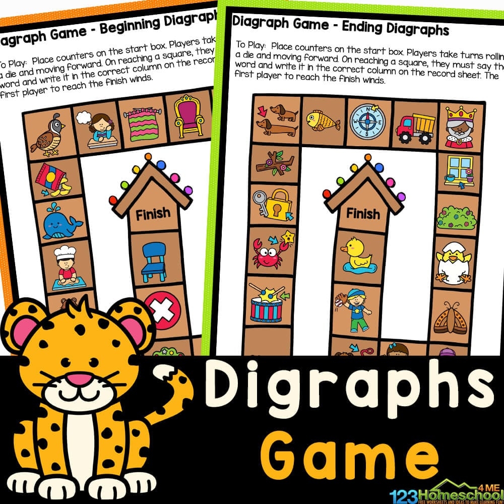 Free Printable Blends And Digraphs Worksheets