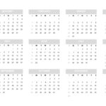 Free Printable Customizable Monthly Calendar Templates Canva