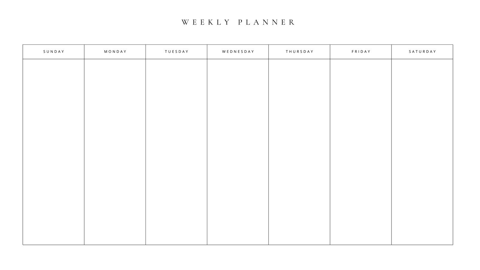 Printable Blank 2 Week Calendar
