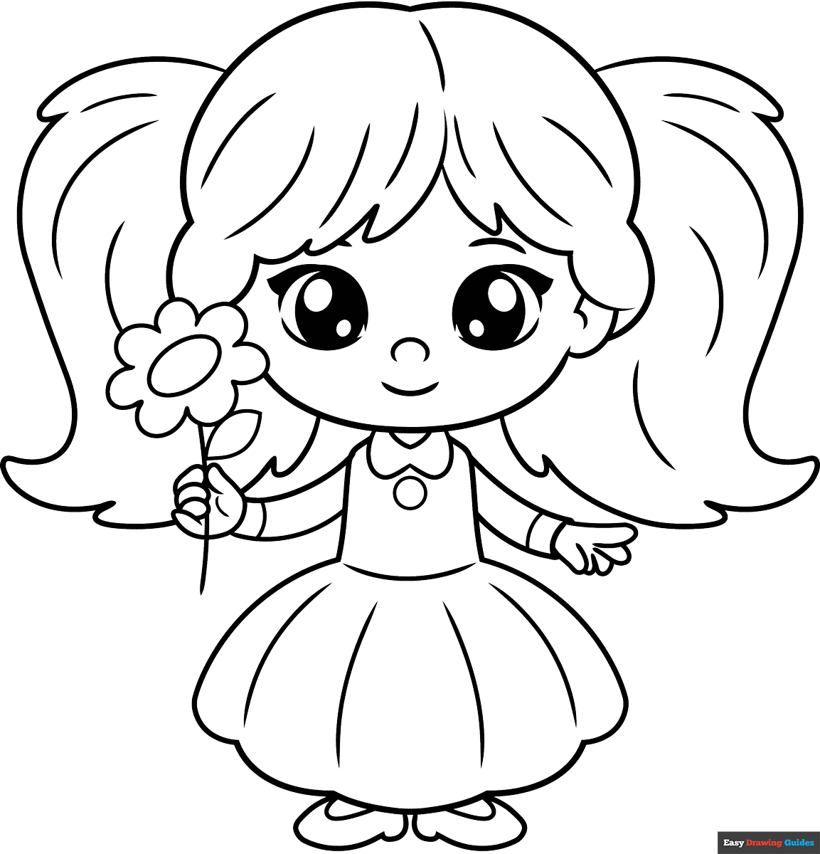 Free Printable Girls Coloring Pages For Kids