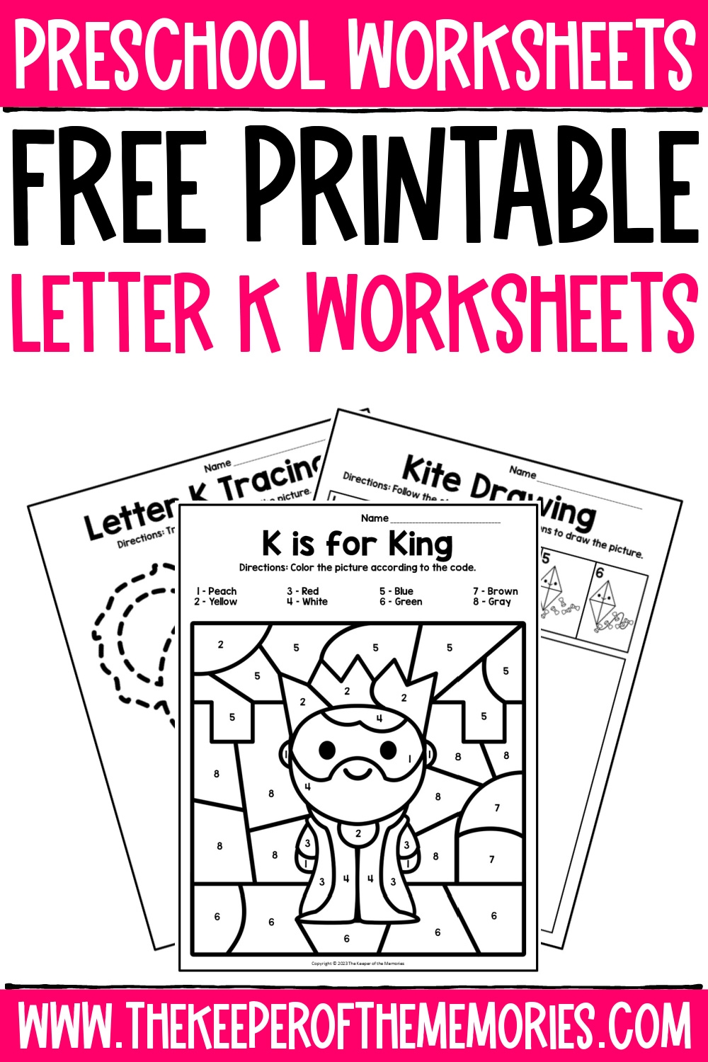 Free Printable Letter K Worksheets The Keeper Of The Memories Free Printable Letter K Worksheets The Keeper Of The Memories