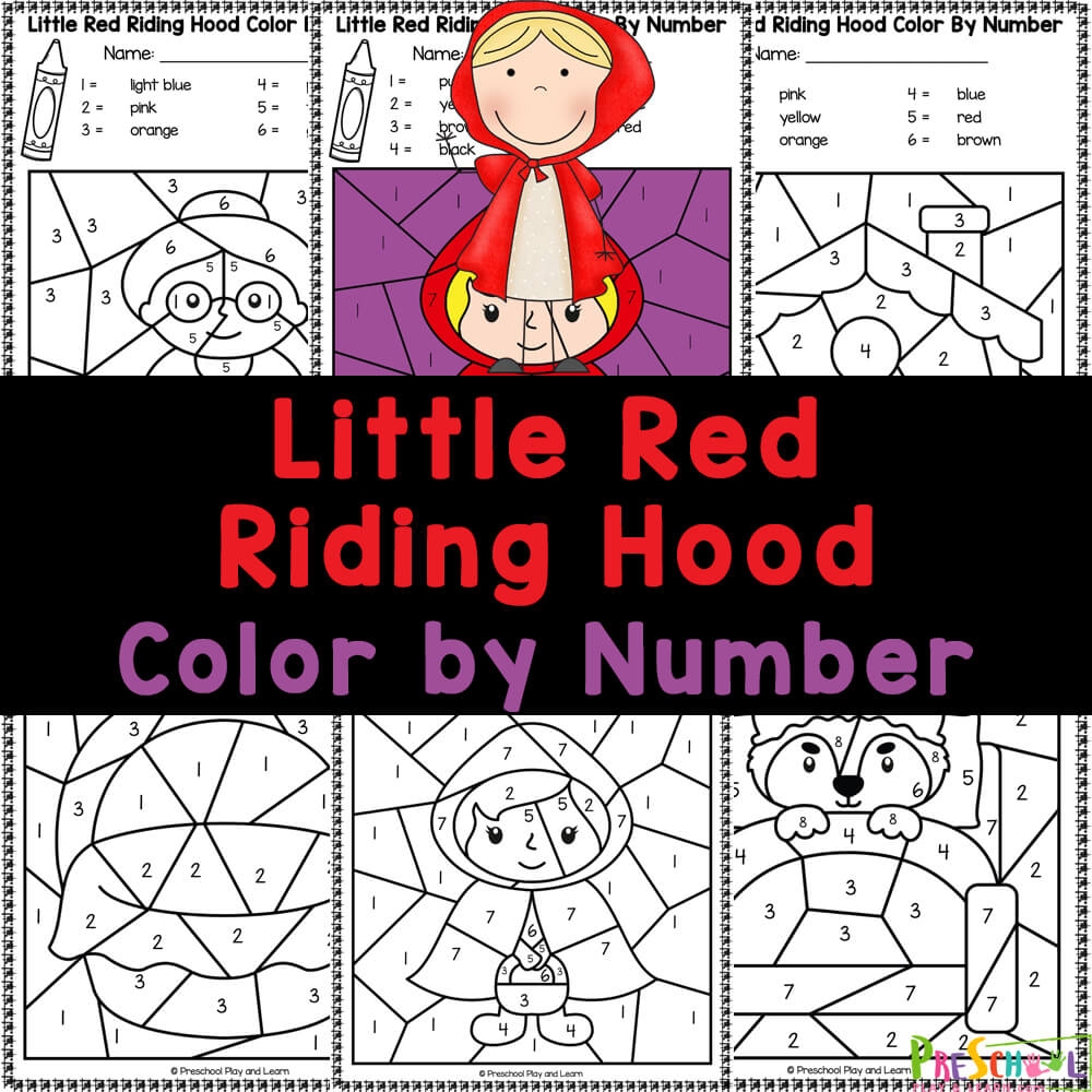 Free Printable Color Red Worksheets