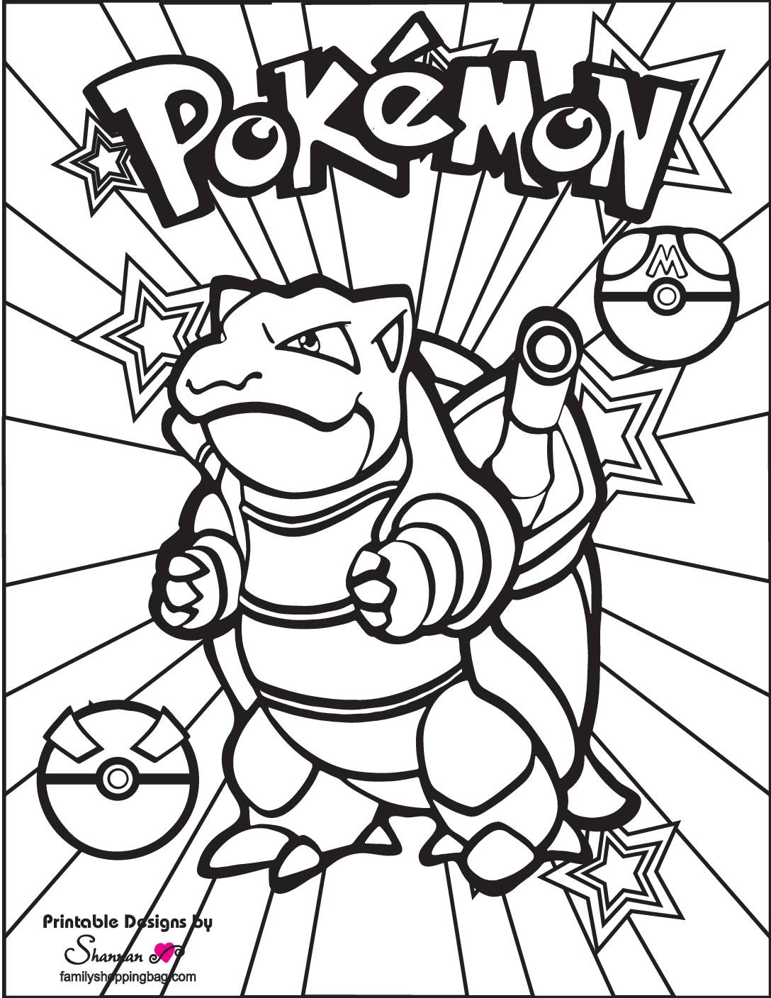 Free Printable Pokemon Coloring Pages And More Lil Shannie Free Printable Pokemon Coloring Pages And More Lil Shannie
