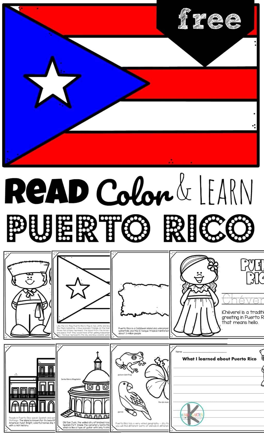 Outline Map Of Puerto Rico Printable