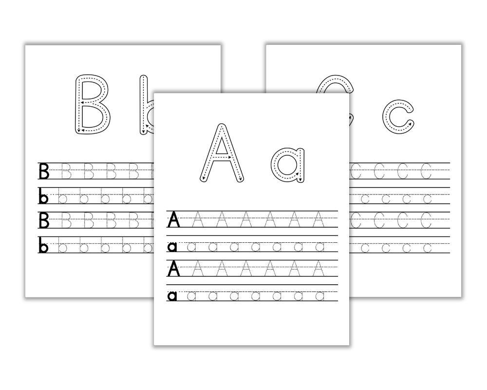 Printable Alphabet Handwriting Worksheets