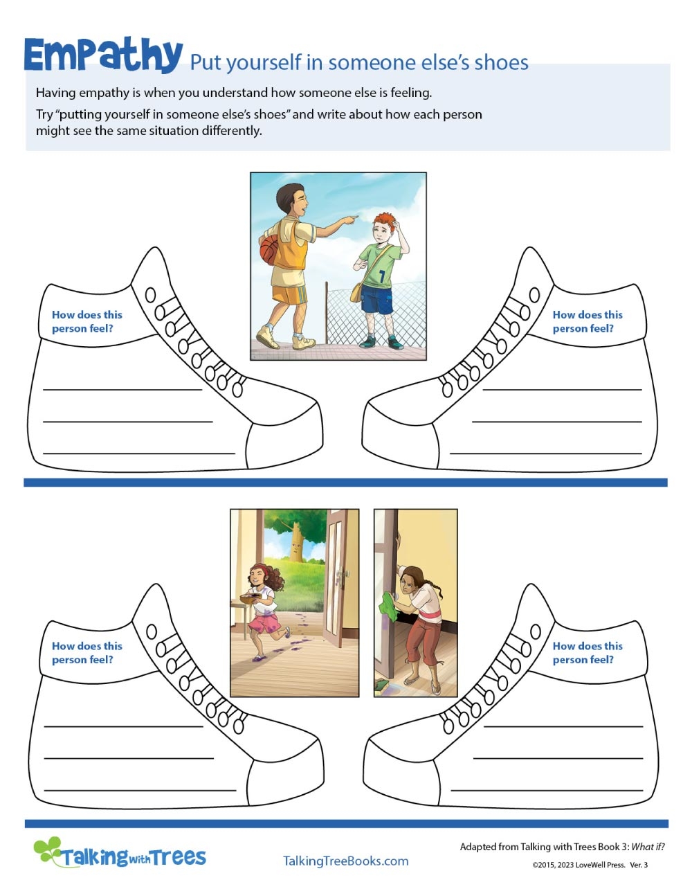 Free Printable Social Emotional Worksheets