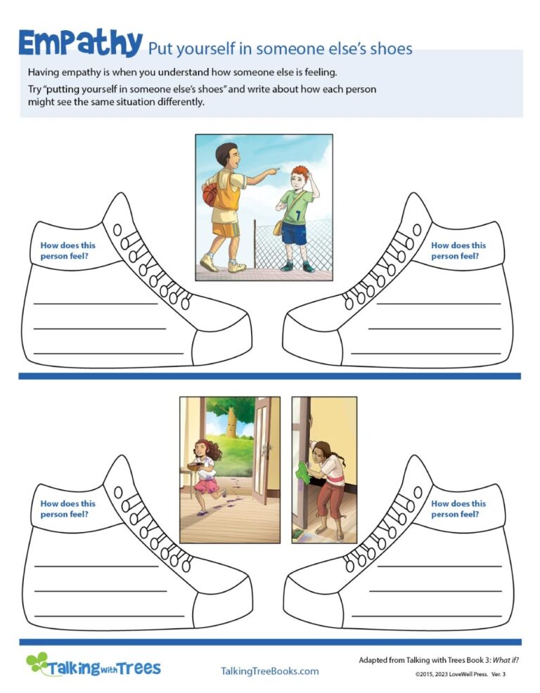 Free Social Emotional Learning Worksheets Elementary