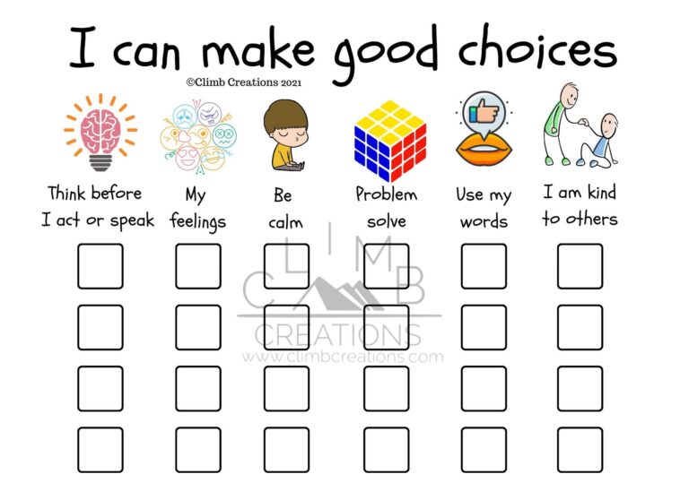 Goodchoiceschart digitaldownload summer helpful chores printable positivechoices behavior add adhd independence camp organize momshelper Etsy