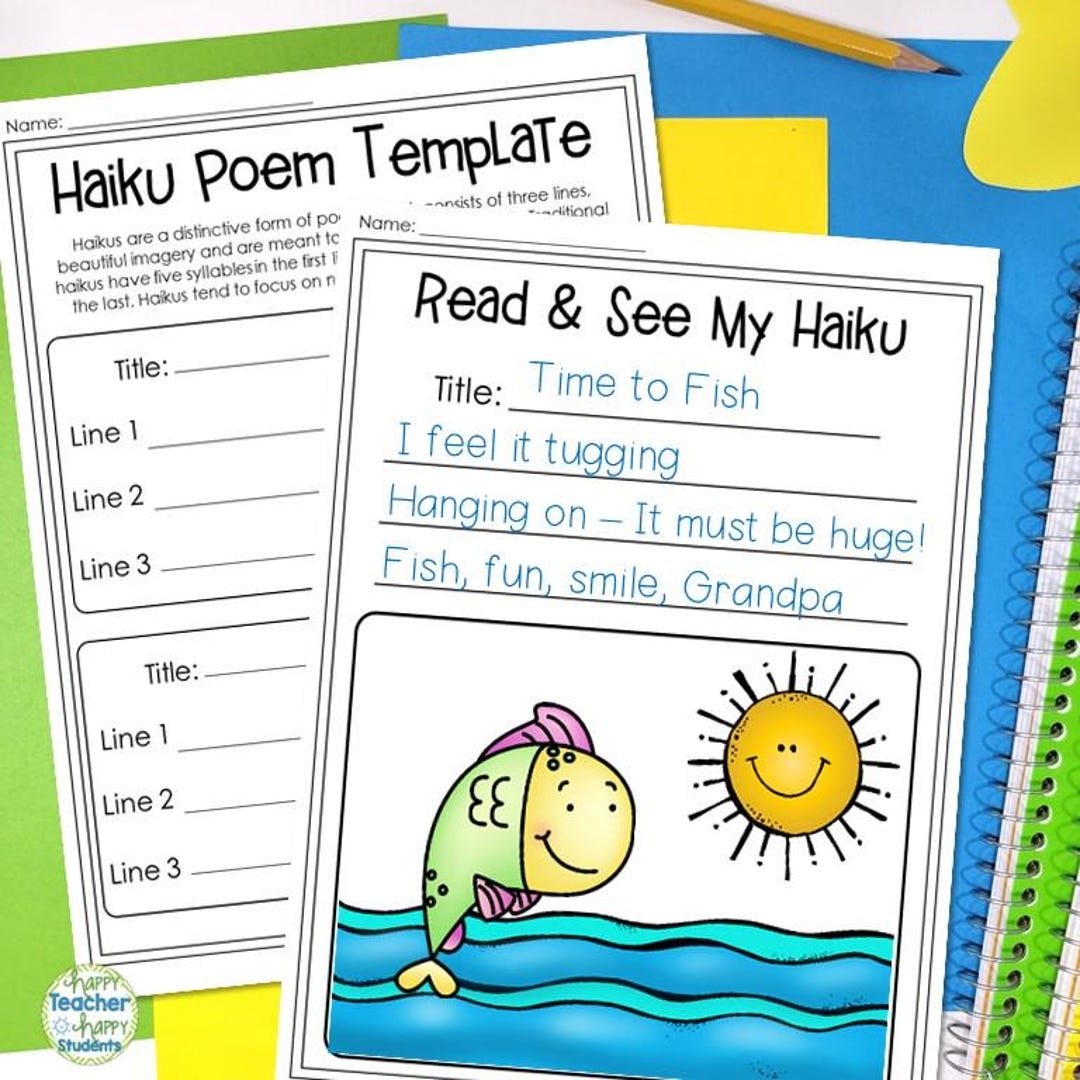 Printable Haiku Worksheet