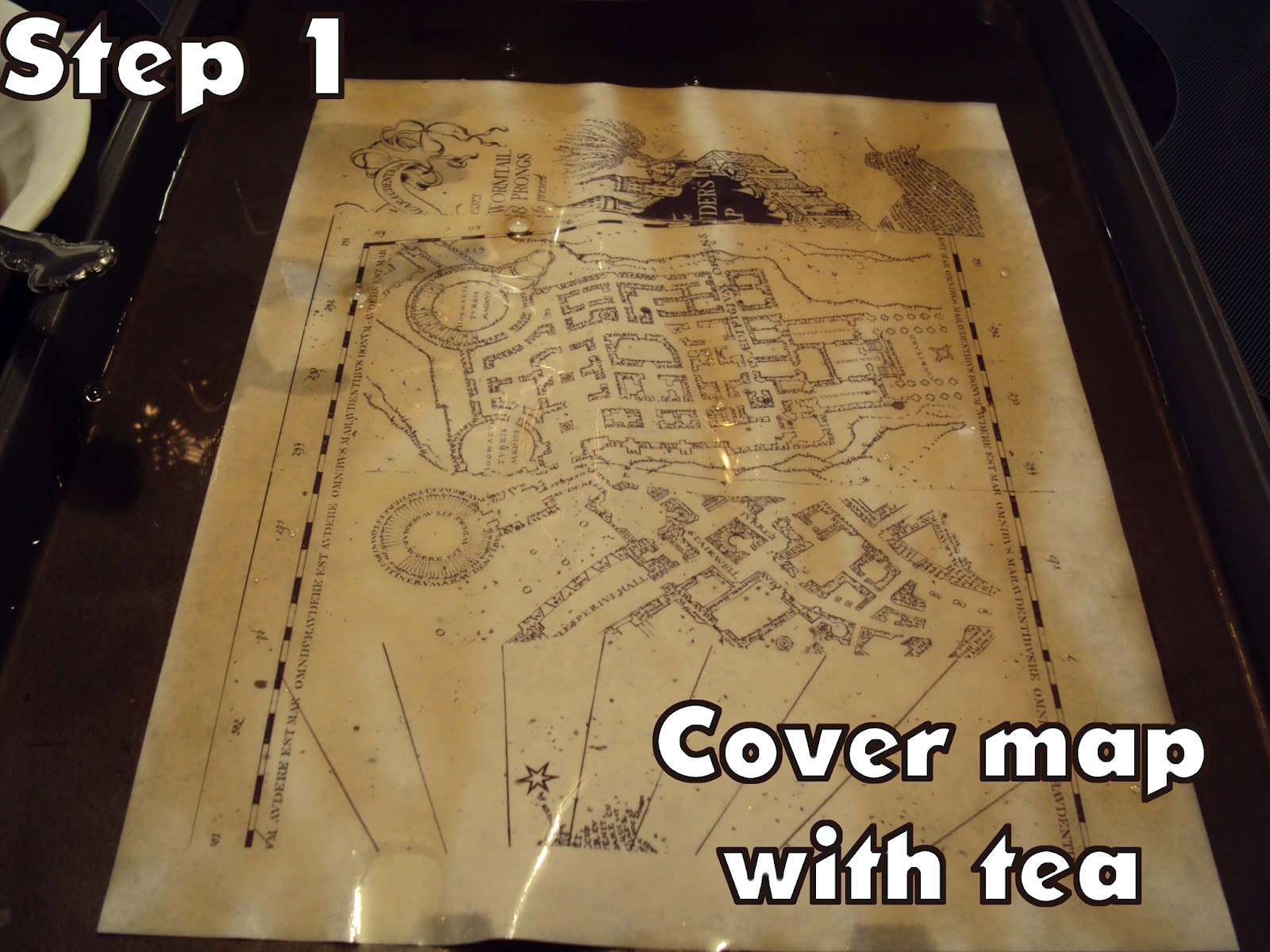 Marauders Map Template Printable