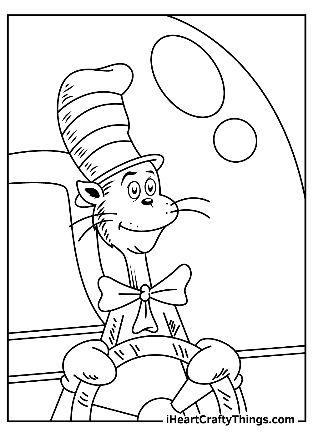 Hat Coloring Sheets The Cat In The Hat Worksheets Cat In The Hat Printables Bodursan