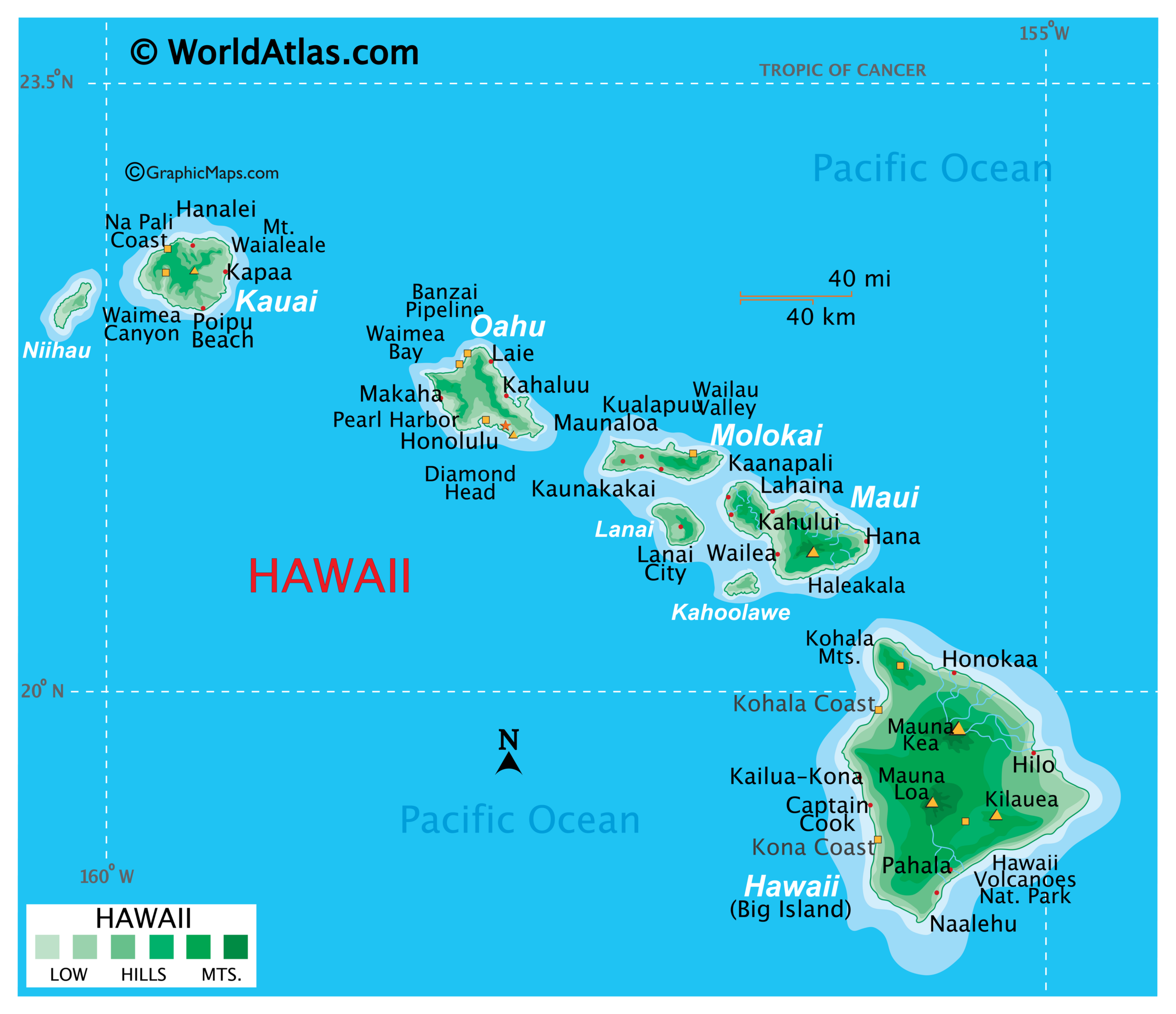 Hawaii Maps U0026 Facts World Atlas Hawaii Maps U0026 Facts World Atlas