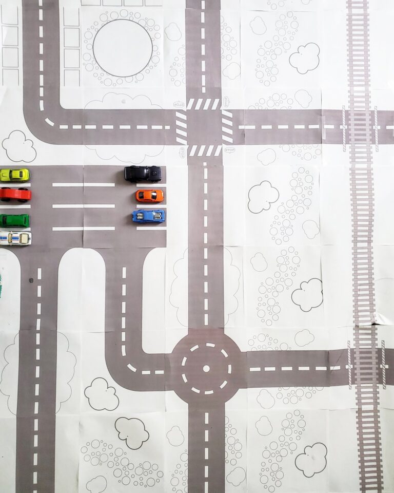 Hello Wild Things Play Road Printable