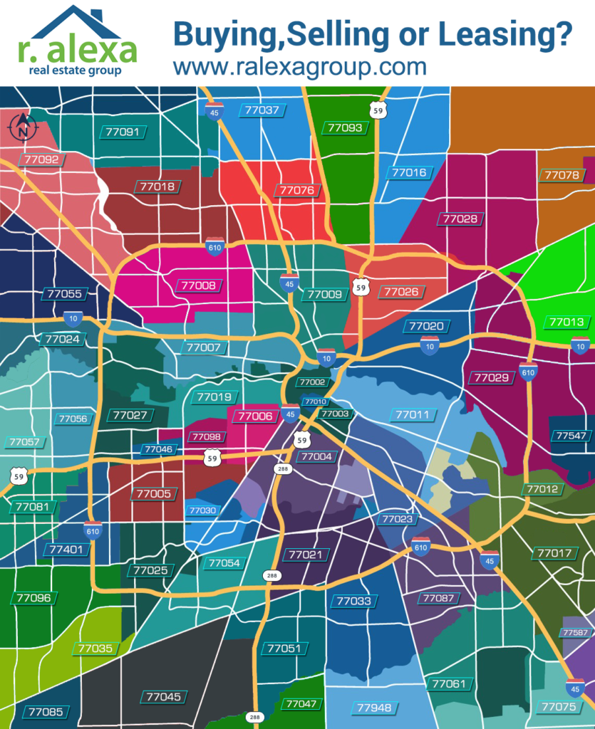 Houston Zip Code Map HAR Houston Zip Code Map HAR