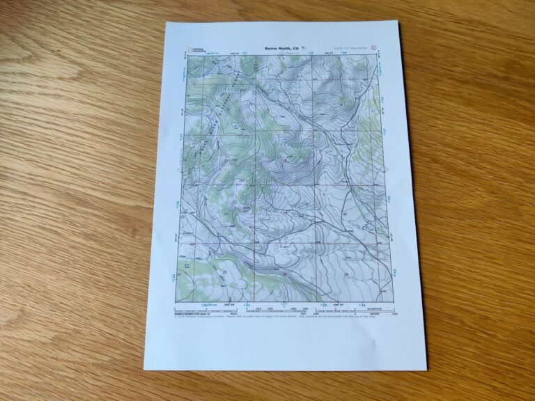 How To Print Topographic Maps For Free Nail The Trail