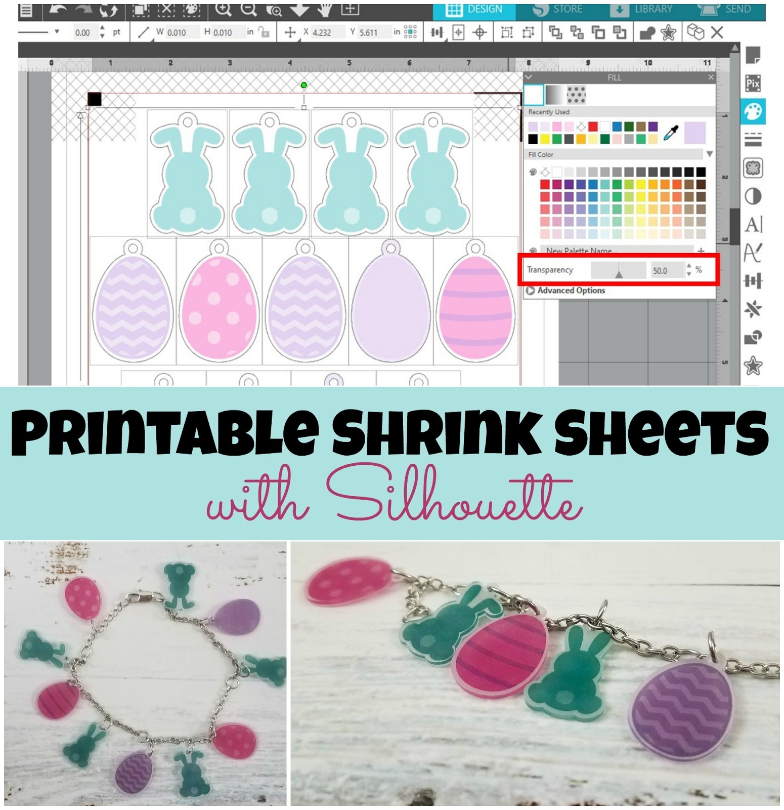 How To Use Silhouette Printable Shrink Sheets Silhouette School