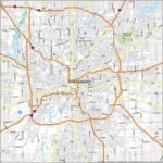 Indianapolis Map Indiana GIS Geography