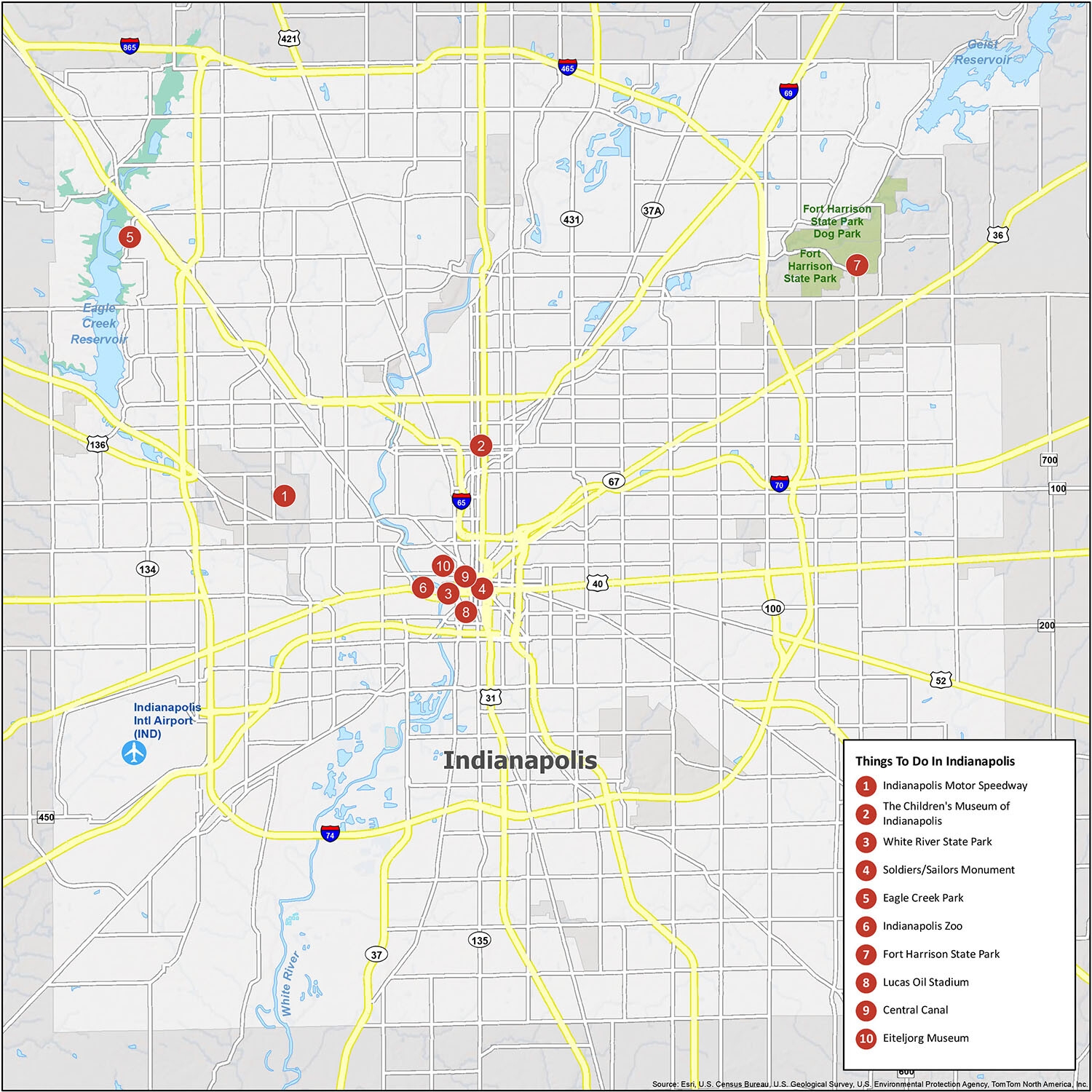 Indianapolis Map Indiana GIS Geography Indianapolis Map Indiana GIS Geography