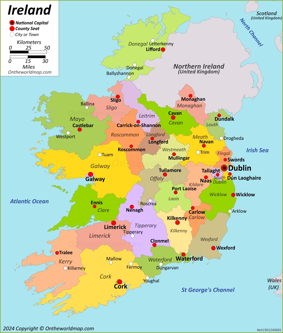Ireland Map Discover The Republic Of Ireland With Detailed Maps Ireland Map Discover The Republic Of Ireland With Detailed Maps