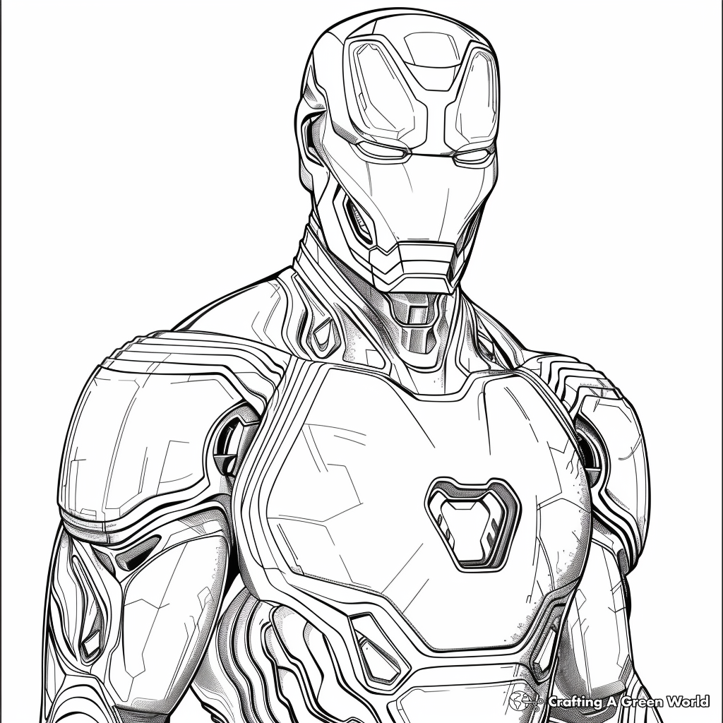 Iron Man Mark 85 Coloring Pages Free Printable Iron Man Mark 85 Coloring Pages Free Printable