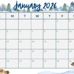 January 2026 Calendars Free PDF Printables 