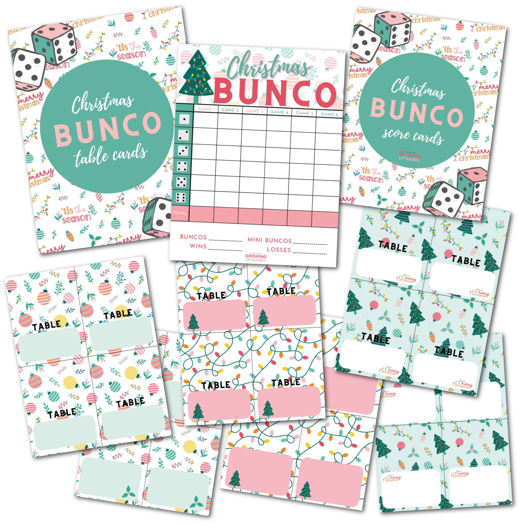 Jingle All The Bunco Way With A Delightful Christmas Bunco Set