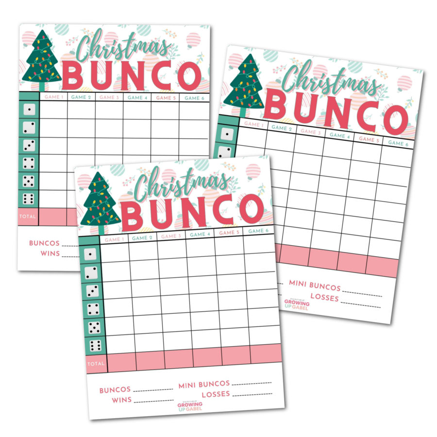 Jingle All The Bunco Way With A Delightful Christmas Bunco Set
