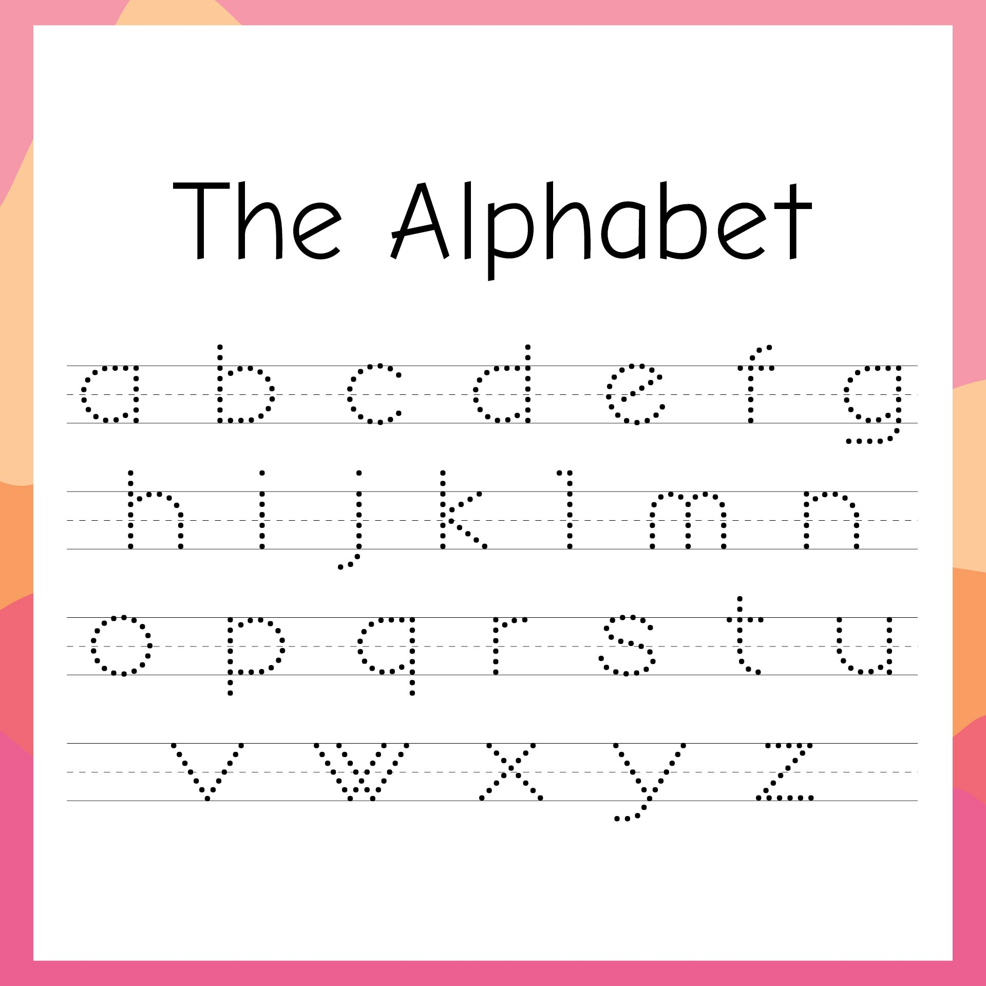 Kindergarten Handwriting Worksheets Fun U0026 Effective Practice