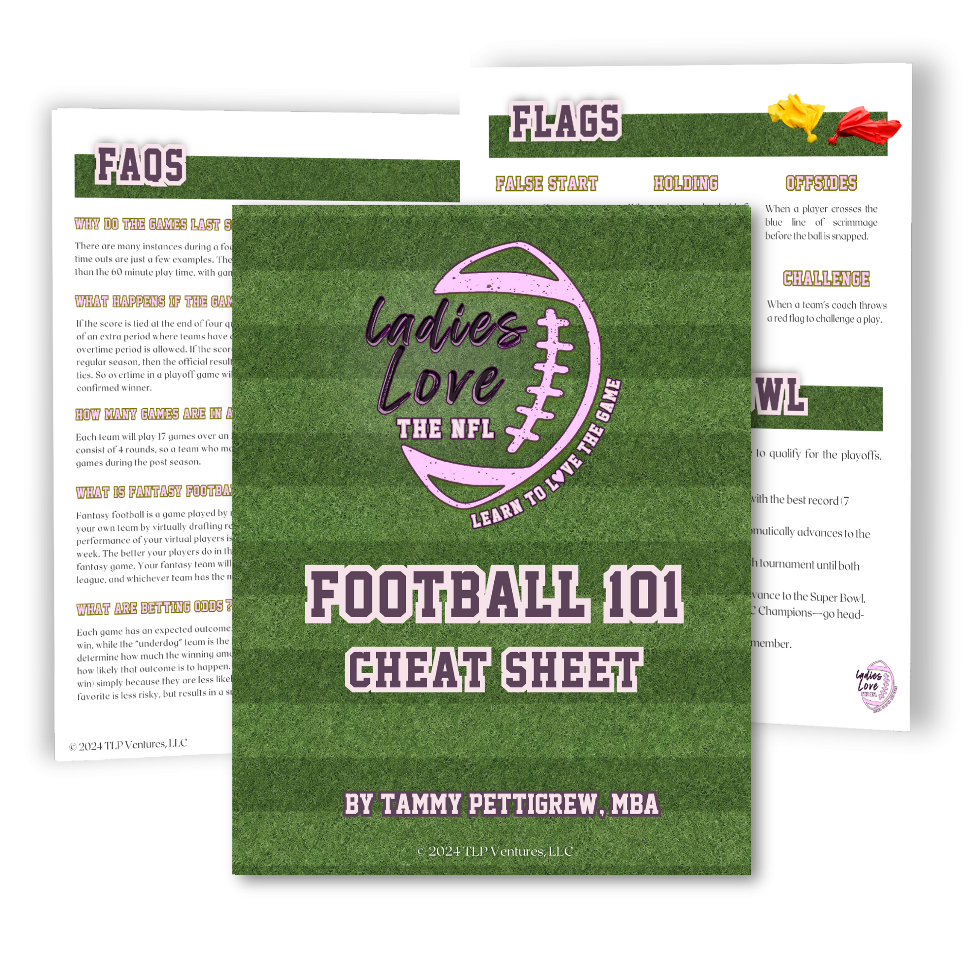 Ladies Love The NFL Football 101 Cheat Sheet The Cannabis Cutie