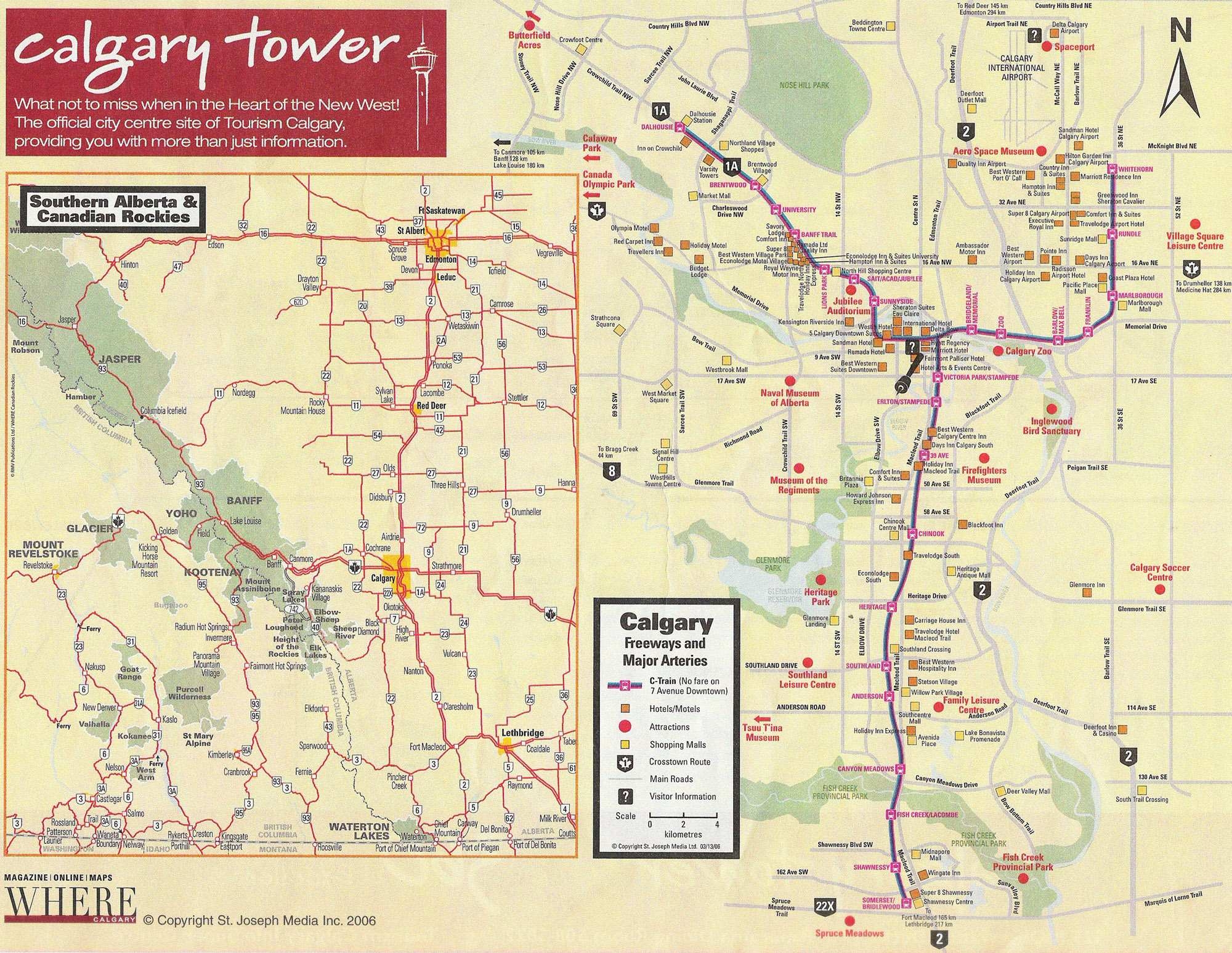 Large Calgary Maps For Free Download And Print High Resolution And Detailed Maps