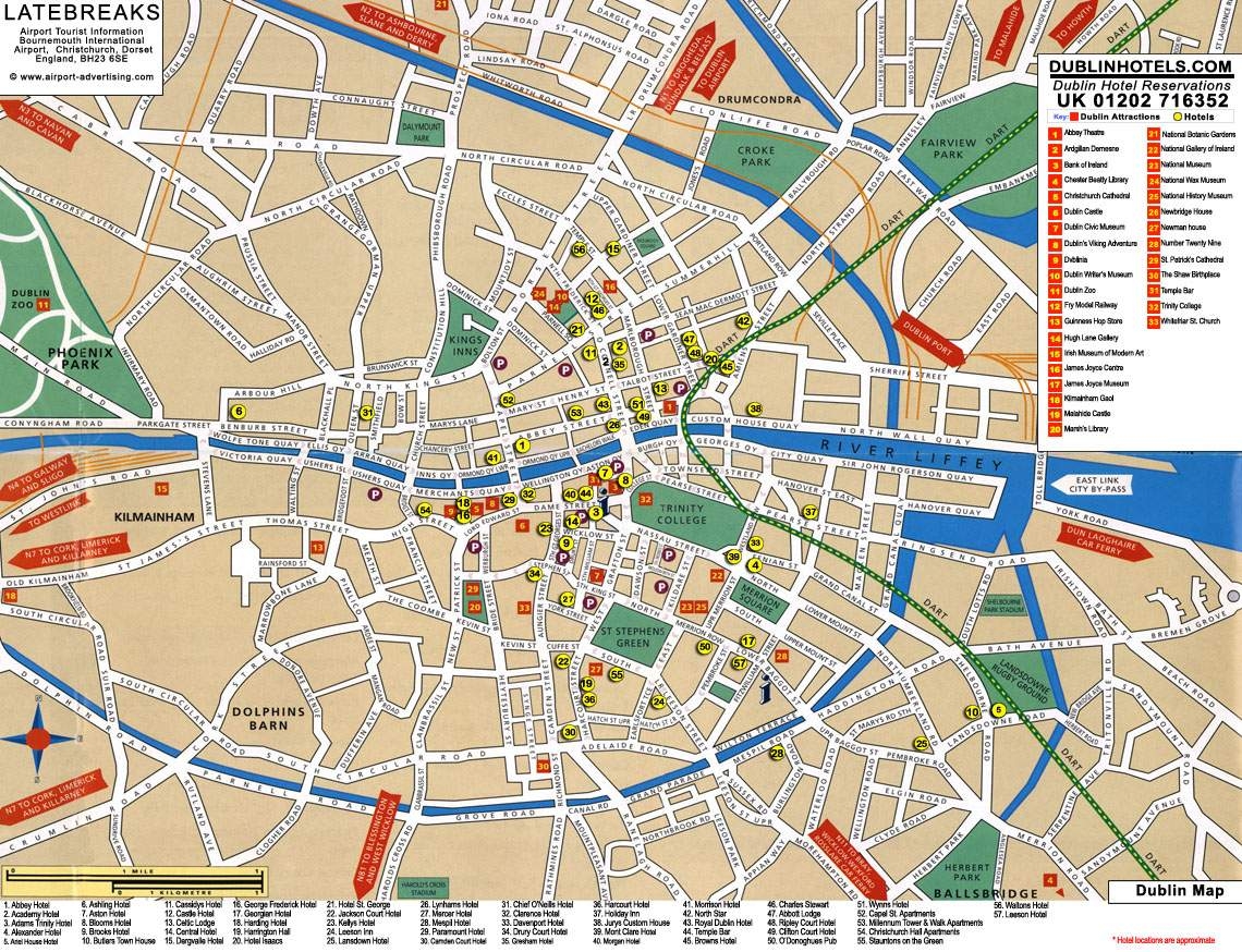 Large Dublin Maps For Free Download And Print High Resolution And Detailed Maps Large Dublin Maps For Free Download And Print High Resolution And Detailed Maps