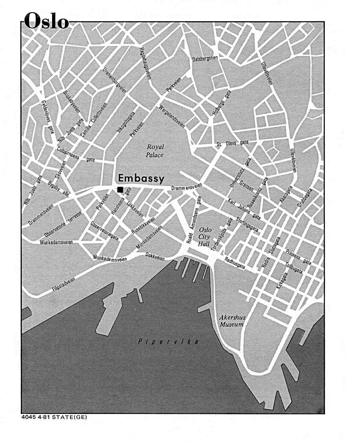 Large Oslo Maps For Free Download And Print High Resolution And Detailed Maps