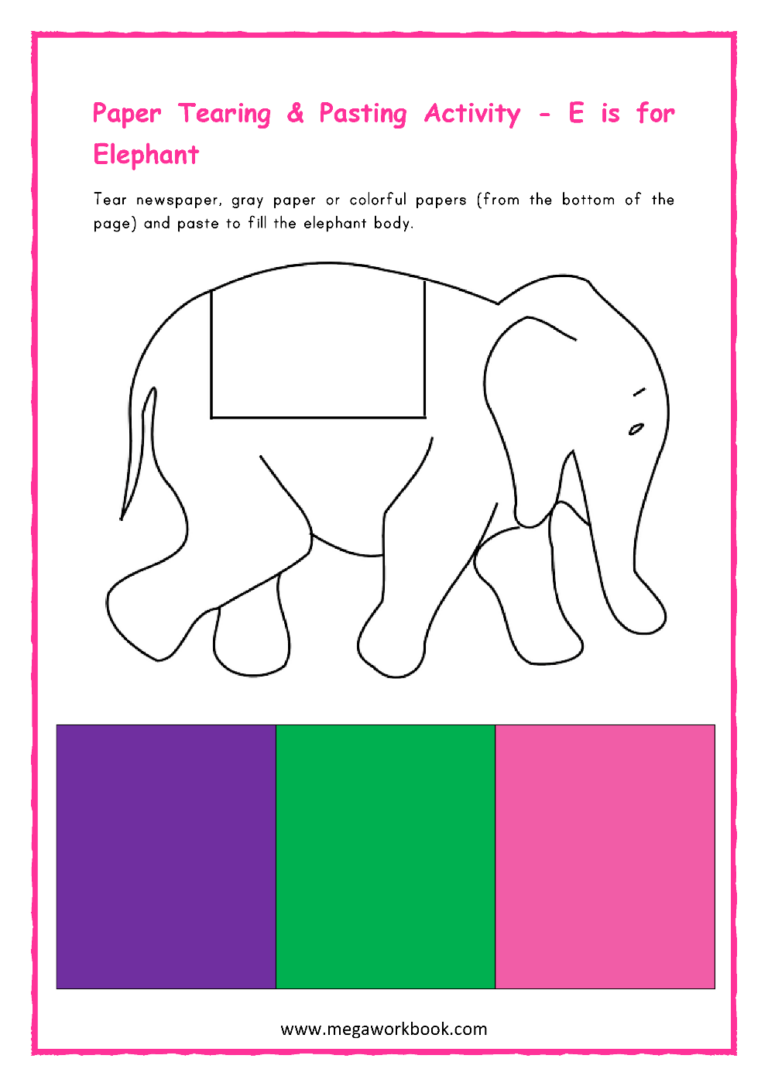 Letter E Activities Letter E Worksheets Letter E Activities For Preschoolers Letter E Printables MegaWorkbook