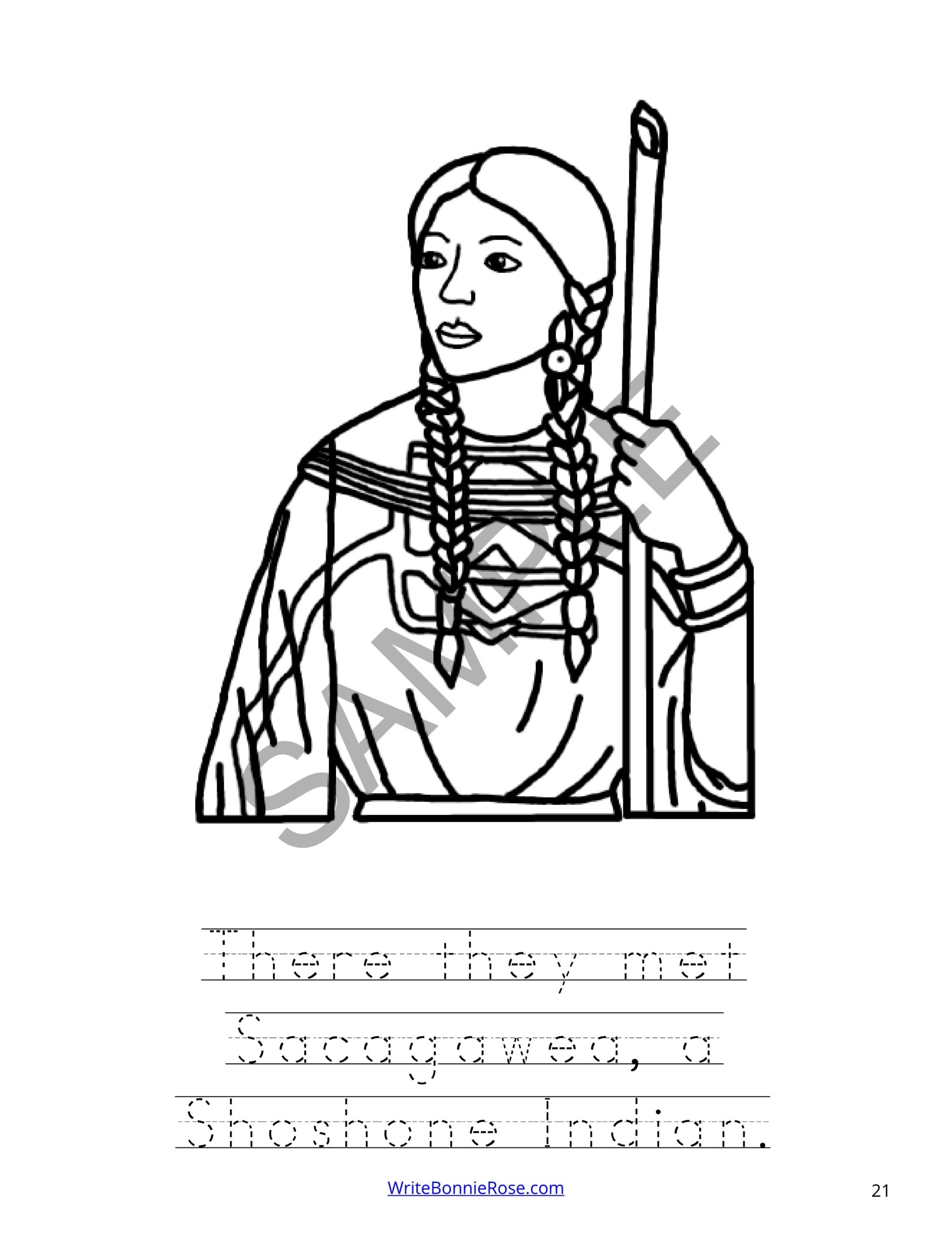 Lewis U0026 Clark Expedition Coloring Book Level B Made By Teachers