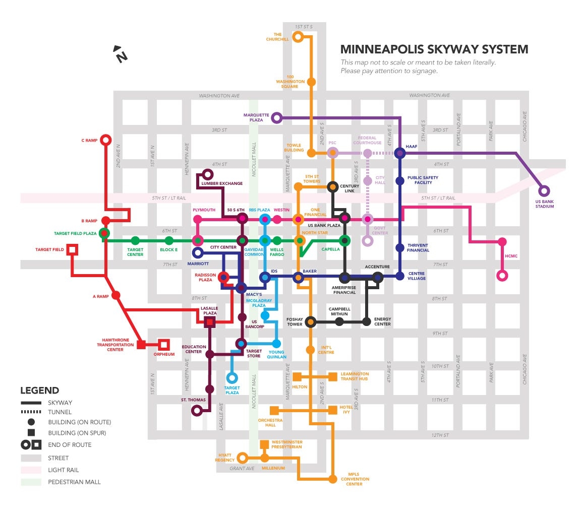 Make The Skyway Map Great For The First Time Part 2 Of The Minneapolis Skyway Redesign Project By Brandon Hundt Medium Make The Skyway Map Great For The First Time Part 2 Of The Minneapolis Skyway Redesign Project By Brandon Hundt Medium