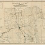 Map Of Marion County Florida From U S Surveys And Other Official And Original Sources Showing All Lands Belonging To The U S State Railroad And Diton To Oct 15th 1888 Barry Lawrence Ruderman Antique Maps Inc 