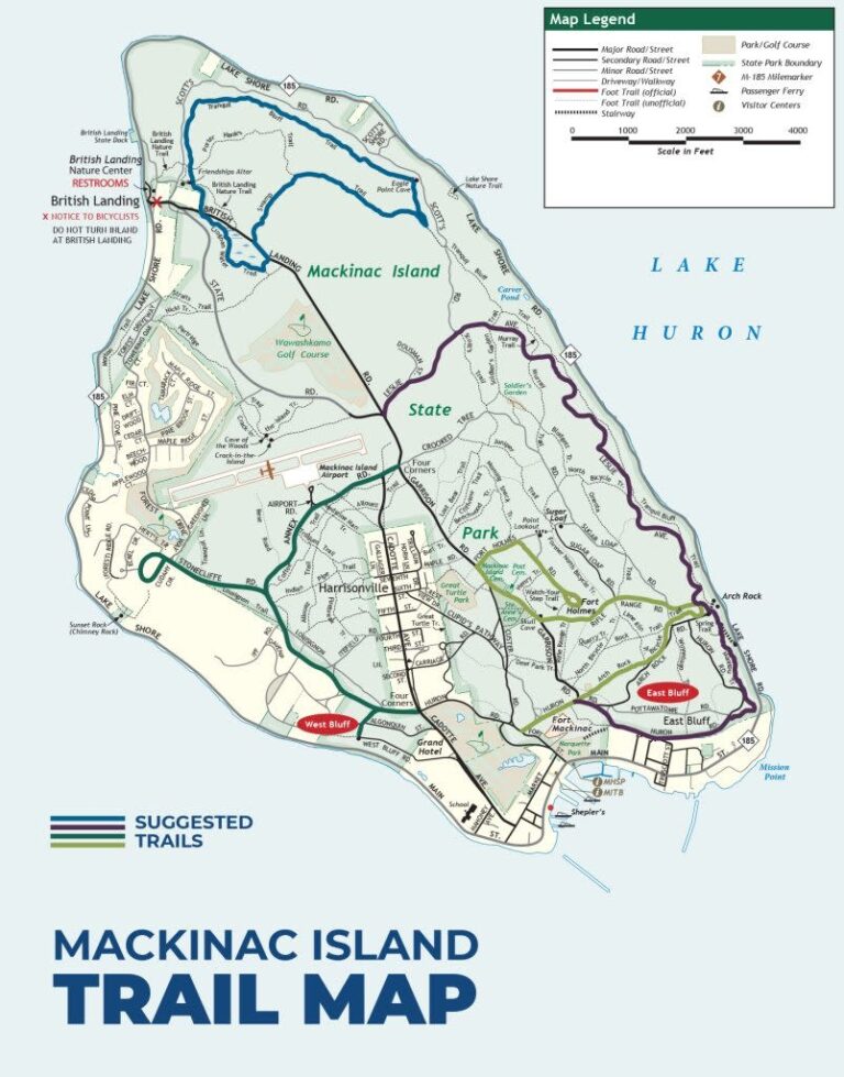 Maps Mackinac Island