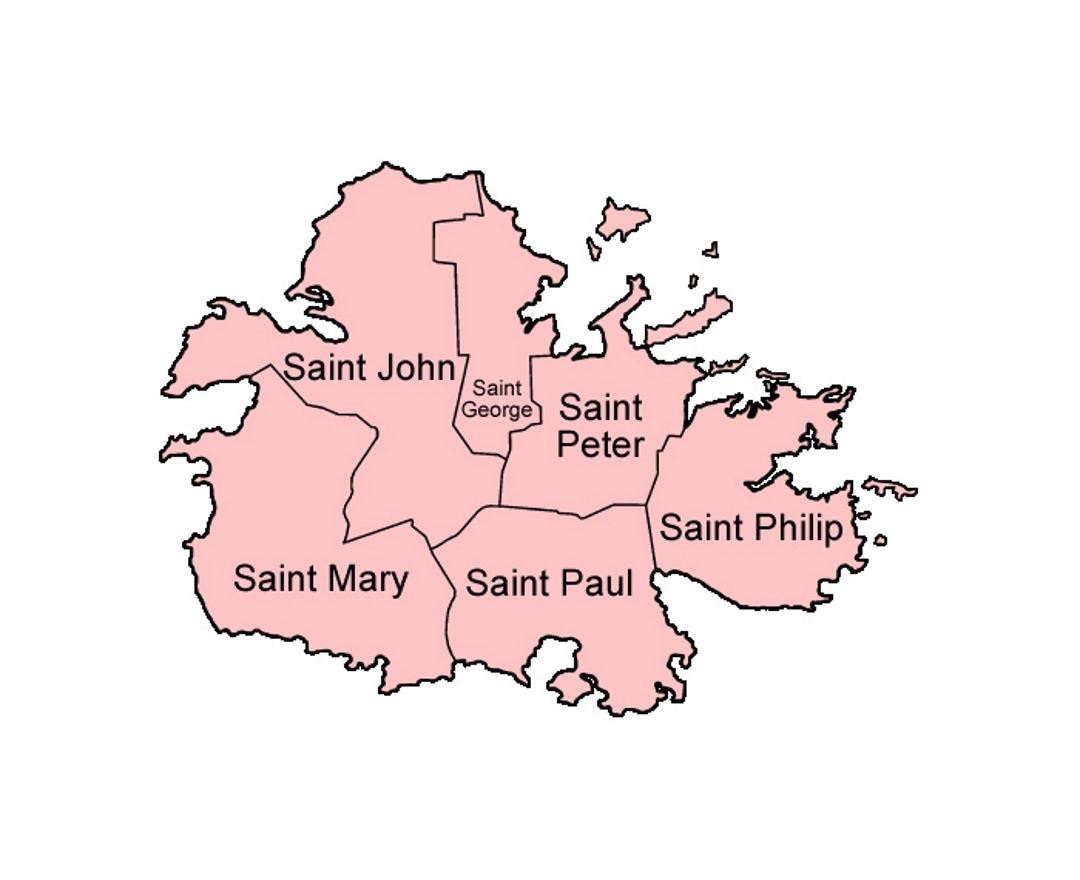 Maps Of Antigua And Barbuda Collection Of Maps Of Antigua And Barbuda North America Mapsland Maps Of The World