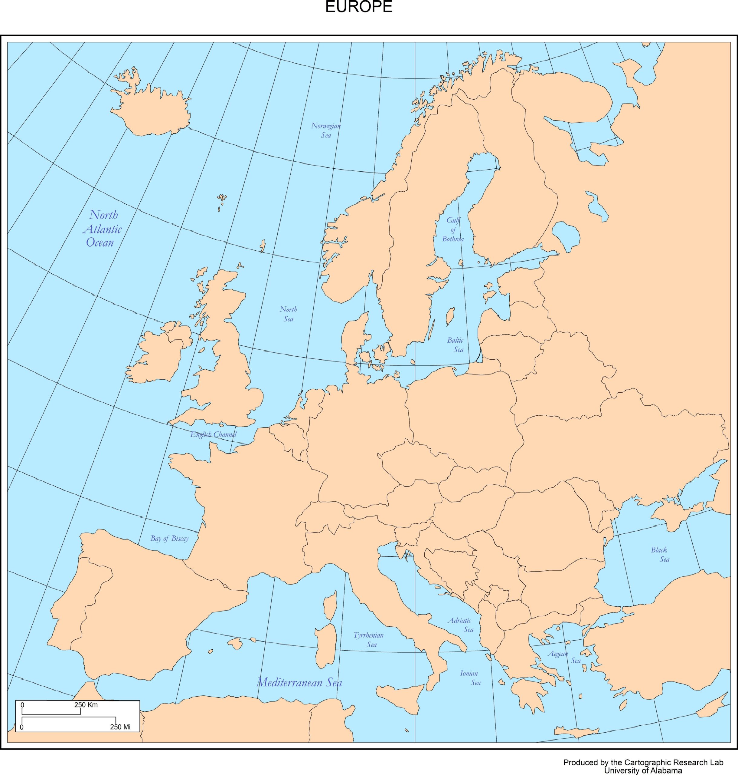Maps Of Europe