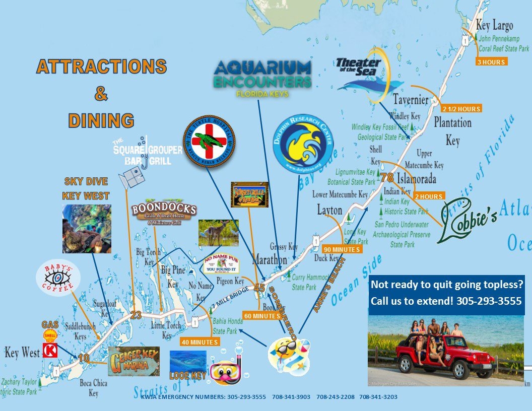 Maps Of Key West Adventures Key West Adventures