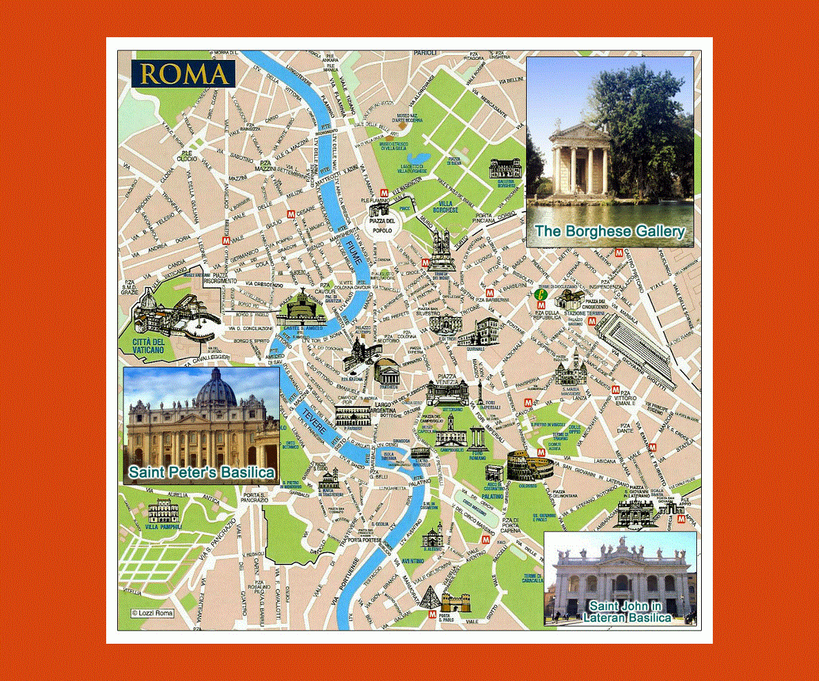 Maps Of Rome Collection Of Maps Of Rome City Maps Of Italy Maps Of Europe GIF Map Maps Of The World In GIF Format Maps Of The Whole World
