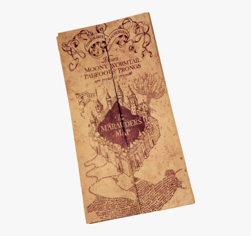 Maraudersmap Marauders Harrypotter Moony Wormtail Freetoedit Pdf Marauder Map Printable HD Png Download Transparent Png Image PNGitem