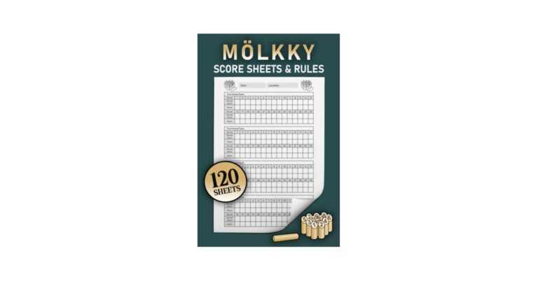 Molkky Score Sheets U0026 Rules Format 6 X 9 120 Score Sheets With Game Rules Editions Mohmolkkyscore Amazon se Books