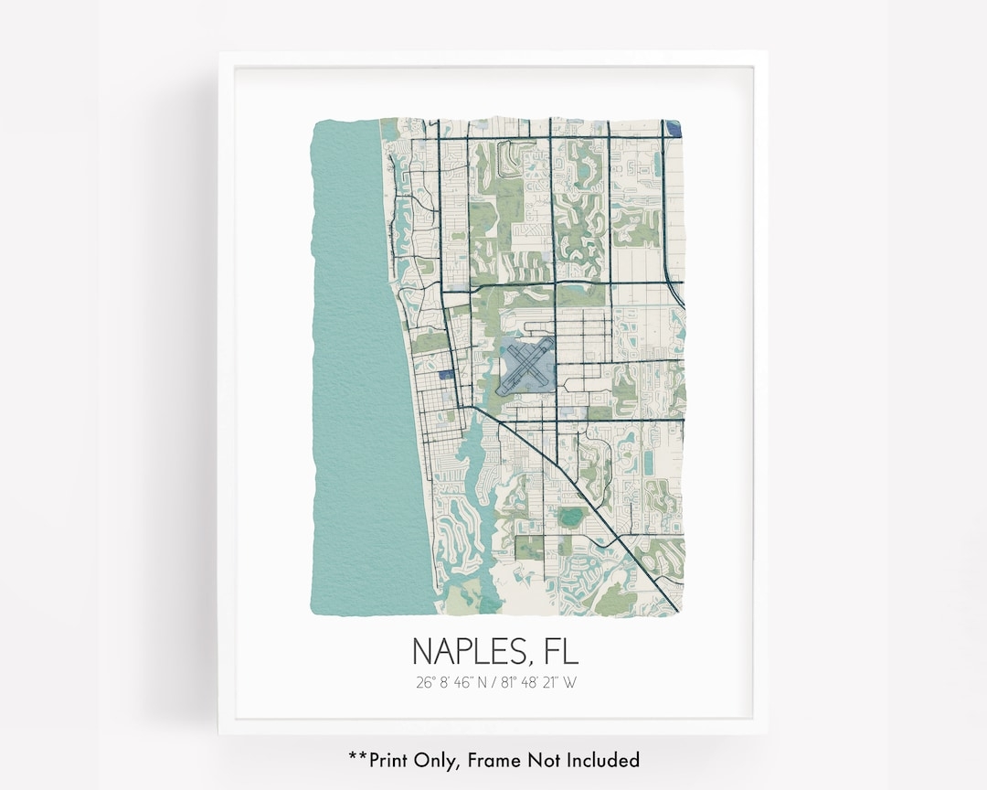 Printable Map Of Naples Florida