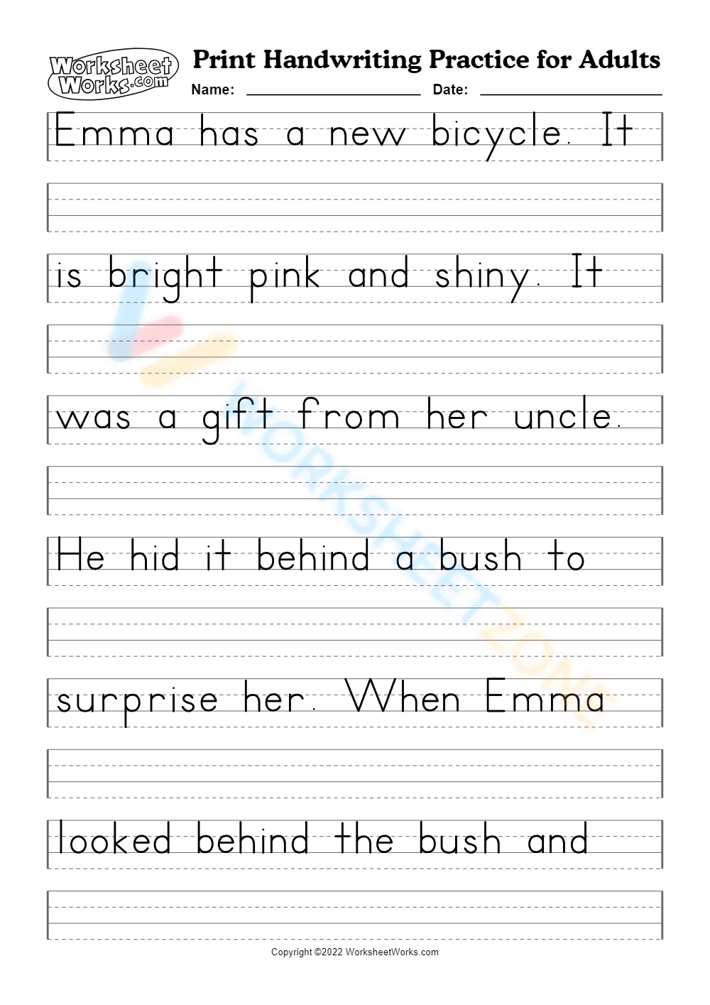 Neat Handwriting Worksheets 2025